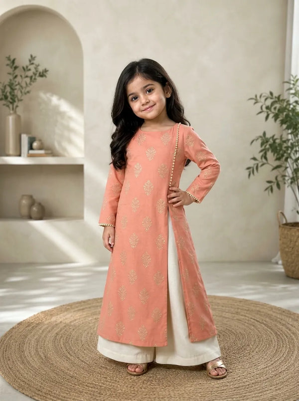 Kids 1 Pc Peaché Motif Print Shirt
