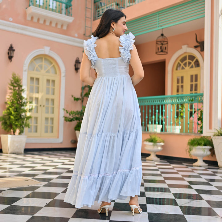 Miraal Fantasy cambric Dress - Miraal Vogue